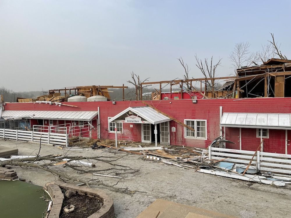 Purina Farms Storm Damage